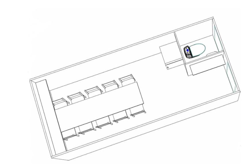 Letthus 10 pers. spiserom og tanktoalett